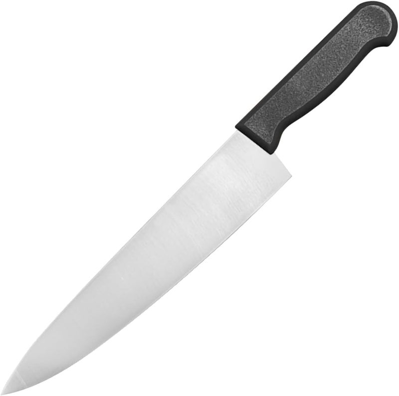 Kitchen Master 10 Inch Stainless Steel Professional Chef Knife (Black) | NSF Certified Cook’s Knife - Image 1